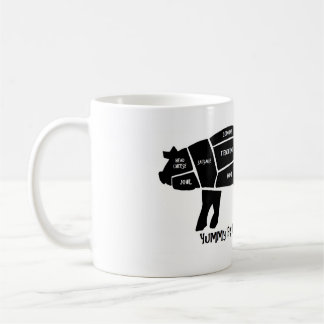 Leckere Schwein-Teile Kaffeetasse