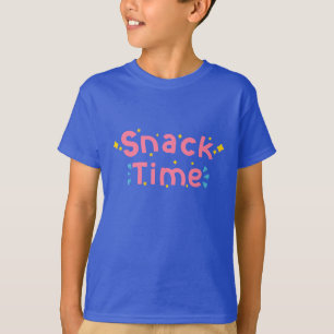 Leckere Snack-Zeit Food T-Shirt Lustiges Snack-L