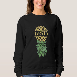Leckere umgedrehte Ananas-Swinger Sweatshirt