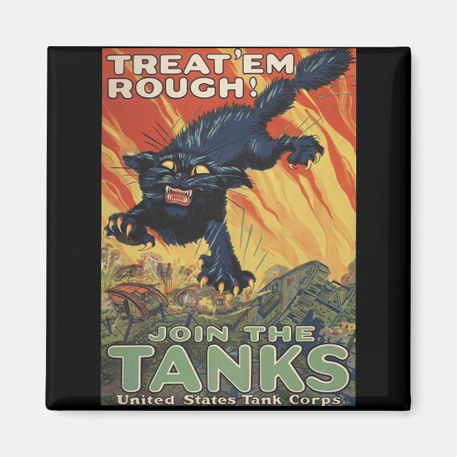 Leckerei Em Rough-1918 Magnet (Vorne)