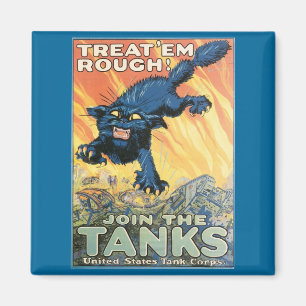 Leckerei 'Em Rough - Join the Tanks! Magnet