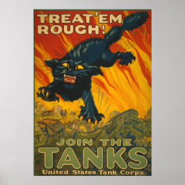 Leckerei "em Rough - Join the Tanks Poster