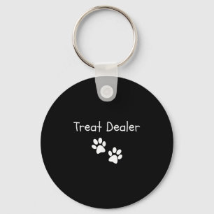 Leckerei Er Dog Paw Print Funny Dog Lover Men Frau Schlüsselanhänger