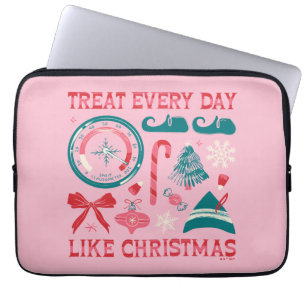 Leckerei jeden Tag wie Weihnachten Laptopschutzhülle