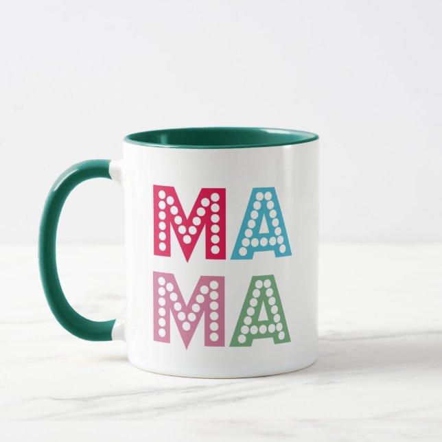 Leckerei Mama zum Unique Mama Box Office Script-Ka Tasse (Links)