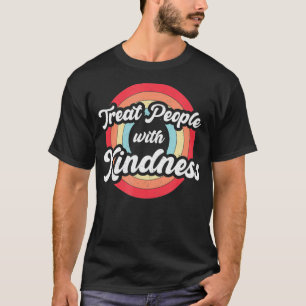 Leckerei Menschen mit Freundlichkeit Vintage Retro T-Shirt