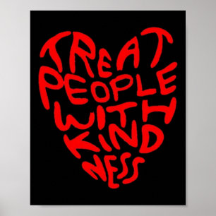 Leckerei Menschen mit Herzlichkeit Design Poster