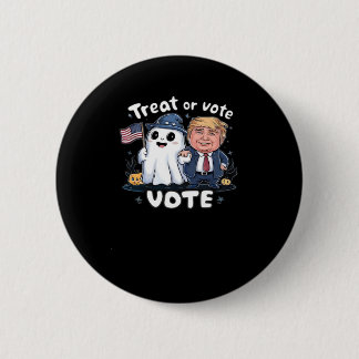 Leckerei oder Abstimmung, spöttischer Trumpkin, Ha Button