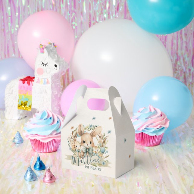 Leckerei "personalisiert Bunny, Chick & Lamb" Geschenkschachtel (Party)