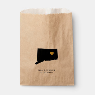 Leckerei-Säcke der Connecticut-Gastgeschenk Hochze Geschenktütchen