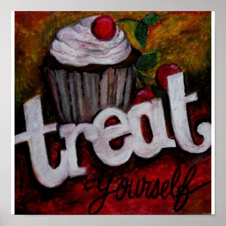 Leckerei Sie selbst Poster