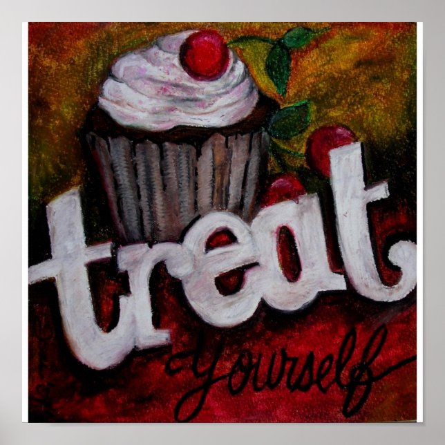 Leckerei Sie selbst Poster (Vorne)