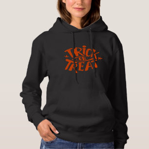 Leckerei-Trick-Spaß-Schriftrolle Hoodie