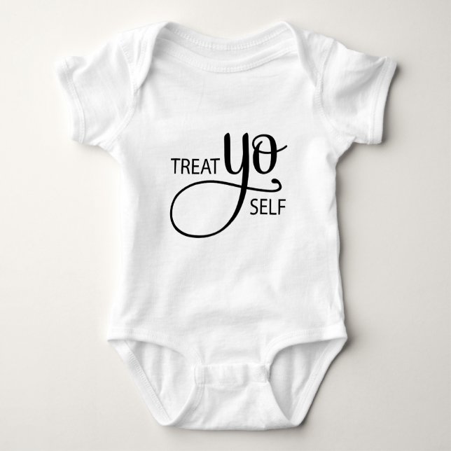 Leckerei Yo Selbst Baby Strampler (Vorderseite)