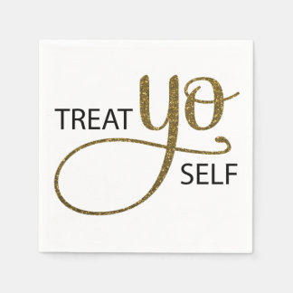 Leckerei Yo Self Gold Serviette