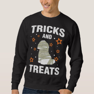 Leckereien & Amp Tricks Shih Tzu Halloween Kostümu Sweatshirt
