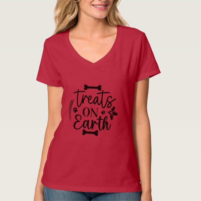 Leckereien auf Erden T-Shirt (Vorderseite)