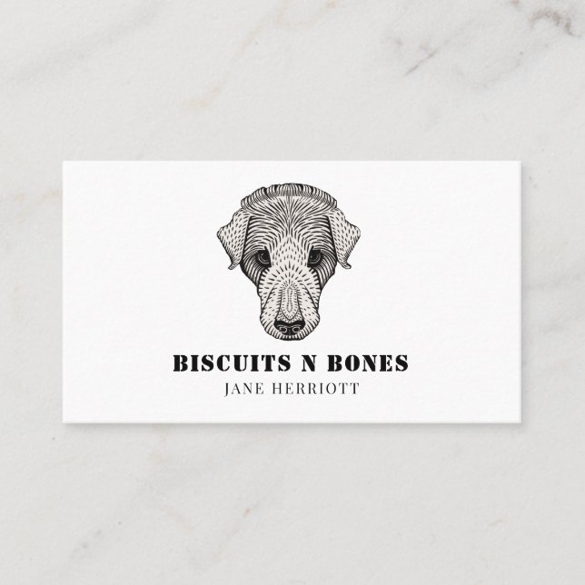 Leckereien Baker Business Card Visitenkarte (Vorderseite)