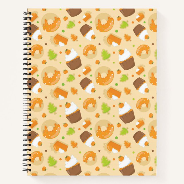 Leckereien im Herbst SpiralNotebook Notizbuch (Vorderseite)