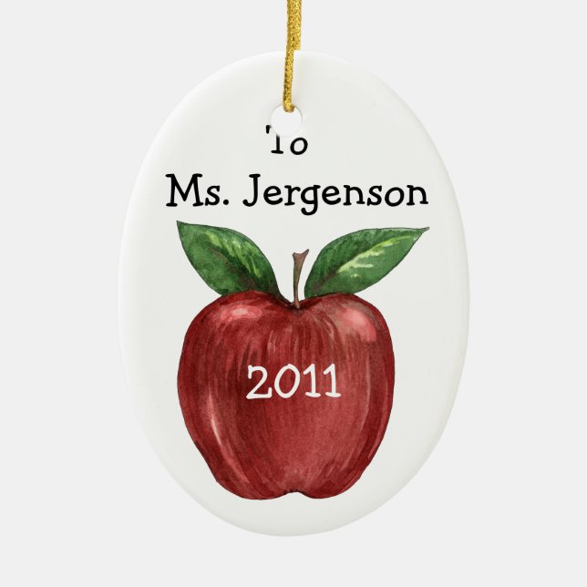 Leckereien Keramik Ornament (Vorne)
