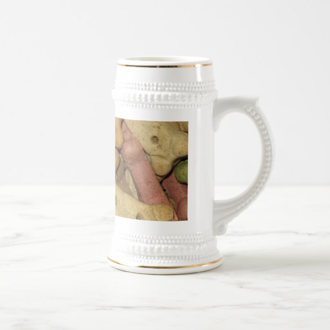 Leckereien Stein Bierglas (Rechts)