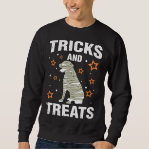 Leckereien und Amp Tricks Rottweiler Halloween Kos Sweatshirt