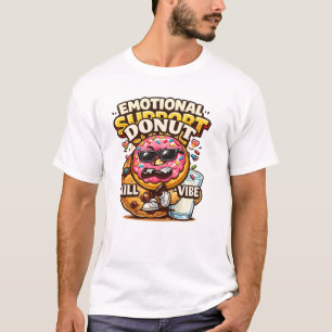 Leckerer Donut-Spaß mit Cartoon-Donut T-Shirt