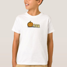Leckerer Kürbis mit drei Spooky Geistern T-Shirt