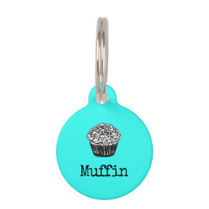 Leckerer Muffin Haustiermarke