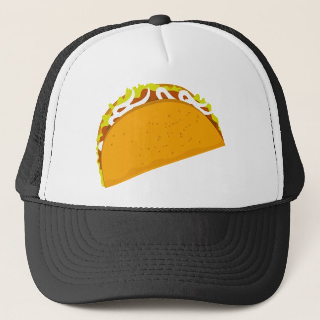 Leckerer Taco Truckerkappe (Vorderseite)