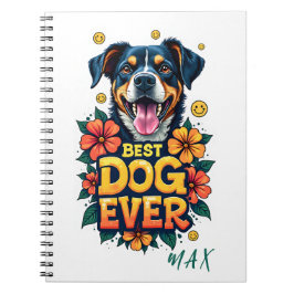 Leckerer Text und elegante Blume für ein stilvolle Notizblock