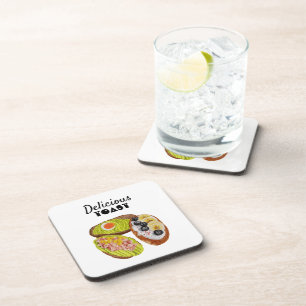 Leckerer Toast Getränkeuntersetzer