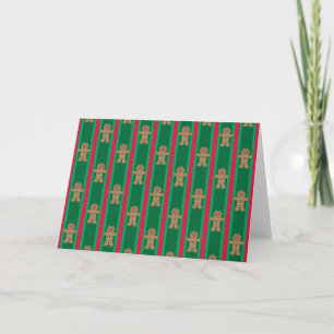 Leckerer und bunter Weihnachtsmann aus Lebkuchen Einladung