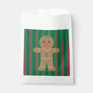 Leckerer und hübscher Weihnachtsmann aus Lebkuchen Geschenktütchen