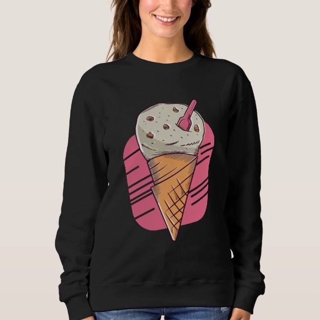 Leckeres Eis  Sweatshirt (Vorderseite)