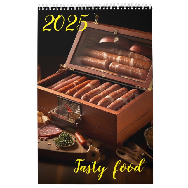 Leckeres Essen. 2025 Kalender (Titelbild)