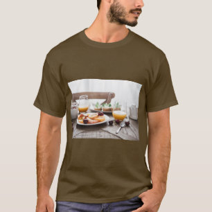 Leckeres Frühstück-Vibes-T-Shirt T-Shirt
