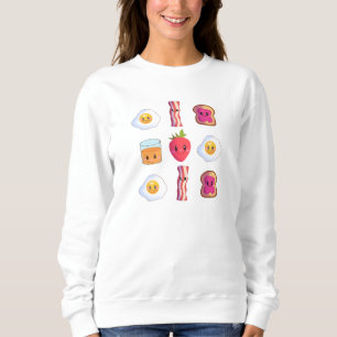 Leckeres Guten-Morgen-Frühstück Sweatshirt