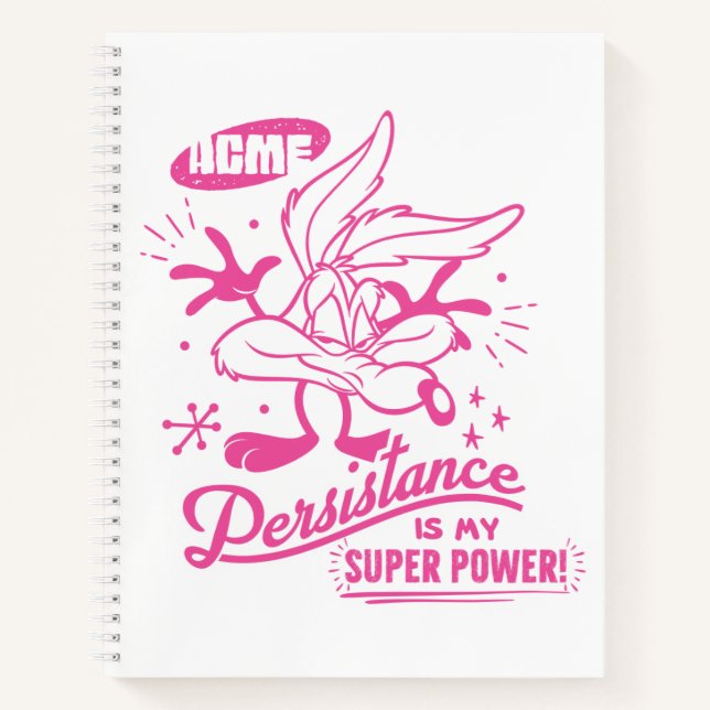 Leckeres Retro WILE E. COYOTE™ Notizbuch (Vorderseite)