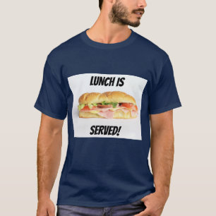 Leckeres Schinken-Käse-Sub-Sandwich T-Shirt