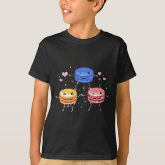 Leckeres süßes Cheerleading-Macaron-Geschenk  T-Shirt