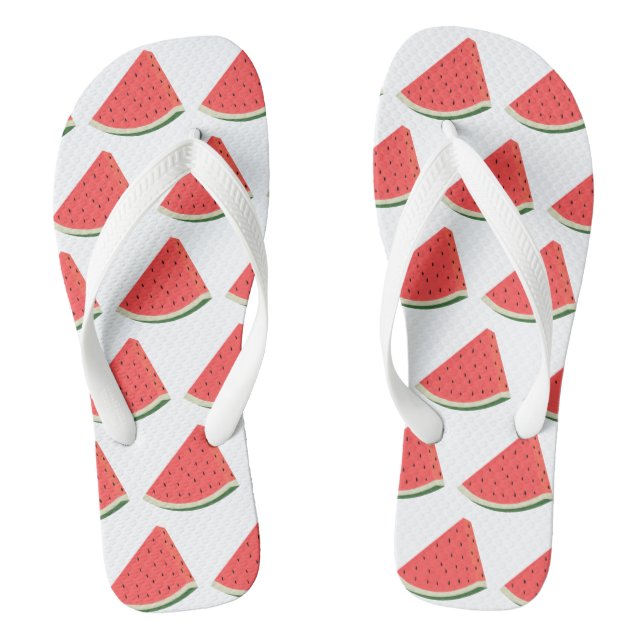 Leckeres Watermelon - Süß Flip Flops (Fußbett)