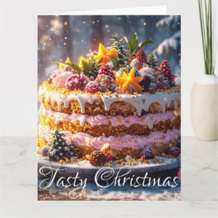 LECKERES WEIHNACHTEN KARTE