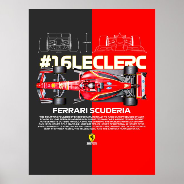 Leclerc16 Poster (Vorne)
