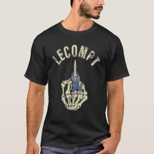 Lecompt Ribbon Skeleton Handknochen T-Shirt
