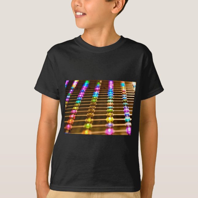 LED-Abstraktion T-Shirt (Vorderseite)