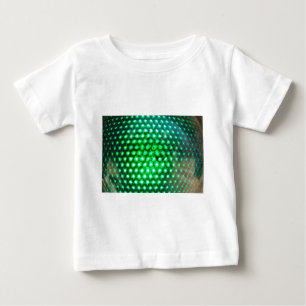 LED-Grün-Leuchten948 DISCO BALL GRÜNE NICHTLICHT Baby T-shirt