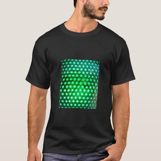 LED-Grün-Leuchten948 DISCO BALL GRÜNE NICHTLICHTE  T-Shirt (Vorderseite)