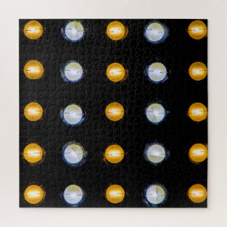 LED-Leuchten, schließen abstrakten Hintergrund. Puzzle