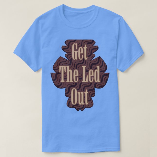 Led OUT Classic Rock T-Shirt (Design vorne)
